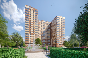 Многоэтажный жилой дом.