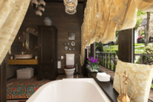 ванная в восточном стиле