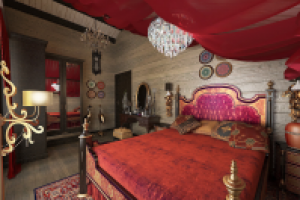 спальня в восточном стиле