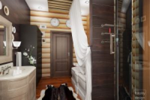 сан узел в загородном доме