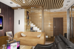 гостиная в загородном доме