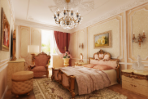спальня барокко