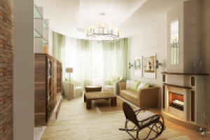 вариант гостиной