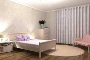 Комната для девушки Оли. Студия. С-Петербург 'Вадима Шефнера'