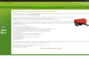 Сайт по продаже сельхозтехники