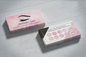 Дизайн визитки