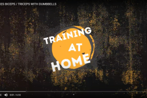 EXERCICES BICEPS / TRICEPS WITH DUMBBELLS