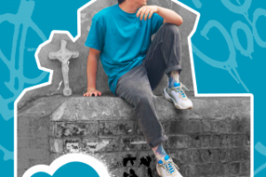 Коллаж фото в комиксном стиле