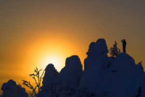 Колпаки на закате