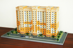 Макет дома представителя системы "КУПАСС"