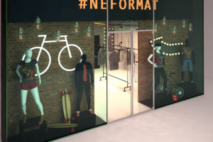 Витрина магазина одежды