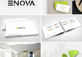 Разработка бренда агентства недвижимости "NOVA Estate"