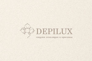 Логотип студии депиляции "Depilux"
