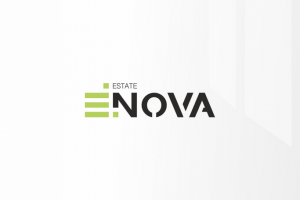 Логотип агентства недвижимости "NOVA Estate"