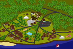 Карта базы отдыха