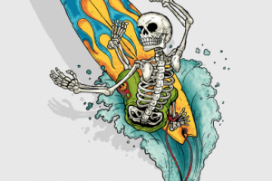 Принт для бренда Rock Kids