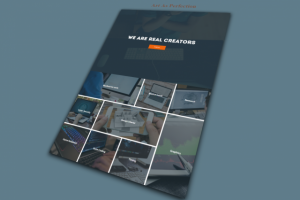 Сайт-визитка для разработчика