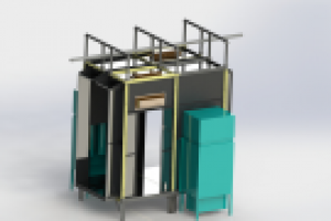 Камера порошкового окрашивания