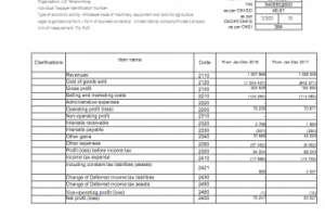 отчет о фин результатах