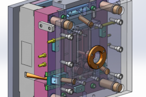 Пресс-форма на крышку контактов