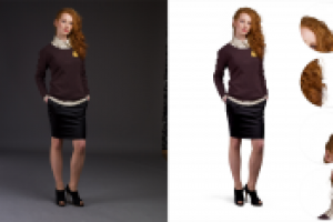 Обтравка с дорисовкой.