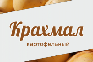 Этикетка для крахмала Народная поляна