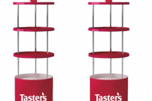 Дизаин промо стойки для компании Ермак