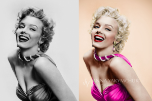 Окрашивание чб фотографий