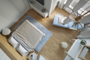 Спальня в загородном доме 250 кв.м. - современная классика