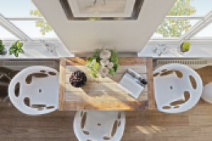 Гостиная в коттедже