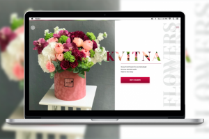 Лендинг магазина цветов