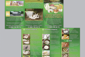 «ЭкоВеда», лифлет А4