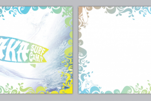 «Shaka surf camp», обложка и шаблон слайда