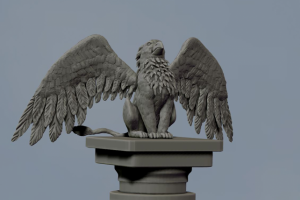 Грифон, набросок