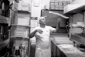 Печи для пиццы во главе итальянского ресторана