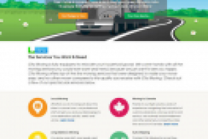 Сайт визитка международной транспортной компании