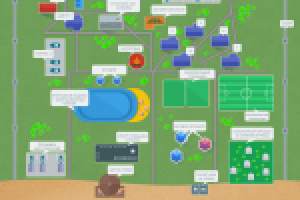 Карта базы отдыха АКТЕЯ