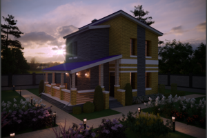 Визуализация экстерьера