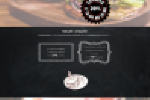 Главная страница сайта ресторана