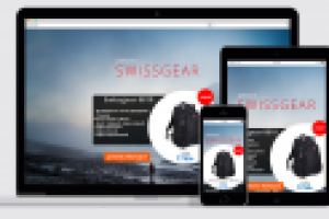 Landing Page "Рюкзаки Swissgear"