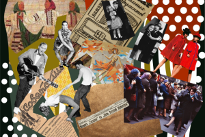 Фирменная графика-коллаж