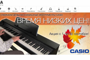 Наполнение ИМ музыкальных инструментов