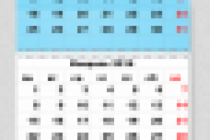 Календарь квартальный