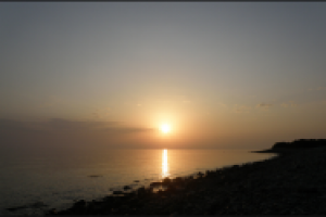 Закат на Утрише