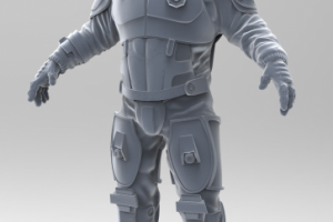 [RJN feat. Space Universe] Scafandr 'High-poly'