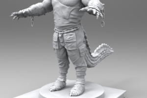 [RJN] Killer Croc 'High-poly' v1