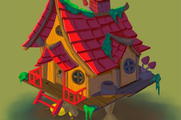 Избушка на курьих ножках