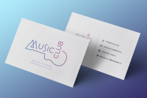 Визитка для музыкальной школы