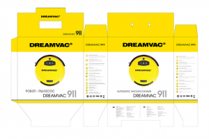 Коробка для пылесоса-робота