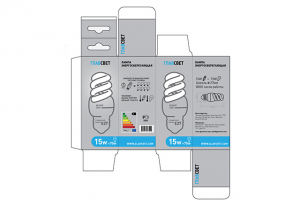 Упаковка для лампочки